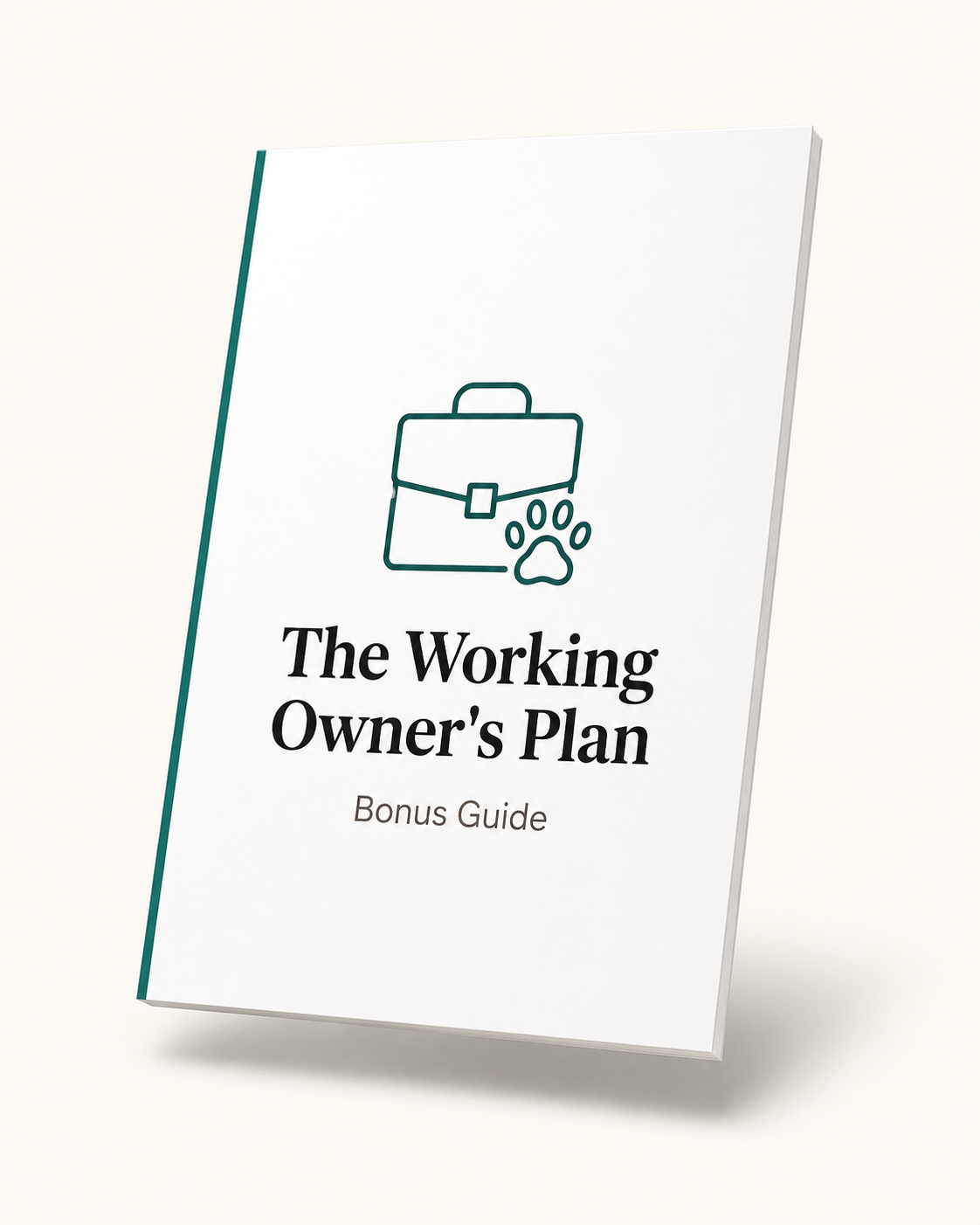 The Working Owner's Plan — Bonus Guide